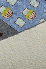 Tepih (100 x 160) Mali grad – Siva