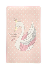 Tepih (100 x 160) Labud - roze
