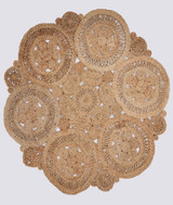 Tepih (120 x 120) 00004A - Prirodno