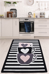 Tepih (120 x 180) Cups Heart Djt