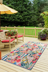 Tepih (120 x 180) Tropska - ružičasta