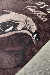 tepih (140 cm) Mopsi - kafa