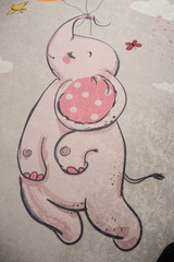 Tepih (140 x 190) Baloni - Sivi