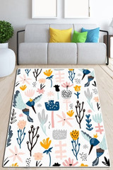 Tepih (140 x 190)  Branche Doliver Şönil Pamuk