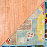 Tepih (140 x 200) Trafik – Plava