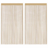 Končane Zavjese 2 kom 140x250 cm Bež Končane Zavjese 2 kom 140x250 cm Bež