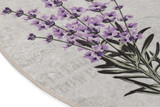 tepih (60 x 90) Lavanda Ovalni DJT