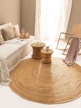 tepih (90 x 90)  00023A - Prirodno