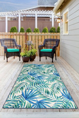 tepih (100 x 300)  Palma – Zelena