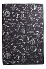Tepih (80 x 200) Cappuccino - crni
