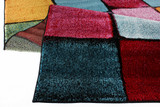 Tepih (80 x 300) Renkli Kare