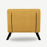 Kauč na razvlačenje s 1 sjedalom Sando neoženjen - Senf