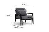 Wing Chair Apolon - Siva
