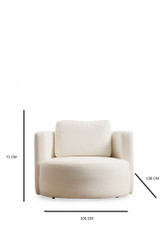 Wing Chair Asos krema - krilo