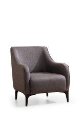 Wing Chair Belissimo - tamno siva