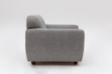 Wing Chair Eddy - svijetlo siva