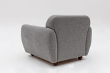 Wing Chair Eddy - svijetlo siva
