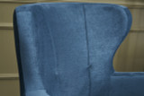 Wing Chair Karina - Plava
