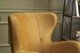 Wing Chair Karina - Zlatna