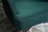 Wing Chair Karina - Petrol Green Wing Chair Karina - Petrol Green