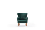 Wing Chair Karina - Petrol Green Wing Chair Karina - Petrol Green