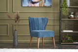 Wing Chair Layla - Plava