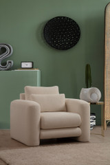 Wing Chair Lily Cream - Wing