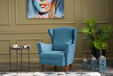 Wing Chair Lola Berjer - Tirkizna