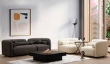 Wing Chair Victoria Cream Bouclette