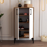 Ormar za cipele Prag - orah, bijela a.g