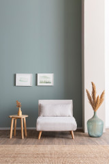 Kauč na razvlačenje s 1 sjedalom Folde Single - Teddy tkanina - Krem a.g