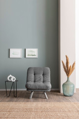 Kauč na razvlačenje s 1 sjedalom Misa Small Solo - Svijetlo siva a.g