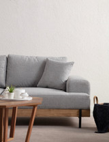 Sofa s 3 sjedala Eti Hrast 3 sjedala -Siva a.g
