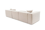 Sofa s 3 sjedala Lora 3 sjedala - svijetlosmeđa a.g