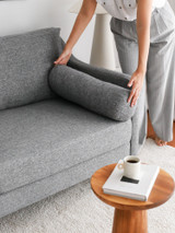 Sofa s 3 sjedala Nordi 3 sjedala drvo - siva a.g