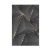 Tepih (120 x 180) F5005 - zlatna, crna a.g