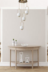 Luster Ahu 4 Lü Tepsili Beyaz Camlı Eskitme Sarkıt   a.g