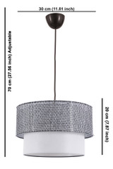 Luster Koralj - siva, bijela a.g Luster Koralj - siva, bijela a.g