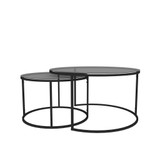 Set stolića za kavu Tokio - Crni 60 a.g