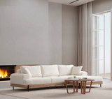 Kutna garnitura Eti hrast desni - bijeli a.g Kutna garnitura Eti hrast desni - bijeli a.g