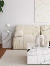 Kutna garnitura Soli Kutak - Bijeli a.g Kutna garnitura Soli Kutak - Bijeli a.g