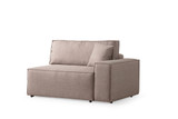 Kutna sofa-krevet Pırlo Lijevi kut - smeđa a.g