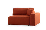 Kutna sofa-krevet Pırlo Lijevi kut - narančasta a.g