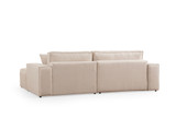Kutna sofa-krevet Pırlo kut desno - Ecru a.g