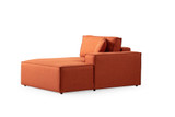 Kutna sofa-krevet Pırlo kut desno - narančasta a.g