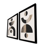 Ukrasna uokvirena MDF slika (2 komada) 2P3853NISCT-014 a.g