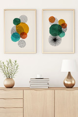 Ukrasna uokvirena MDF slika (2 komada) Huhu32 - 70 x 50   a.g