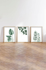 Ukrasna uokvirena MDF slika (3 komada) Huhu193 - 30 x 40   a.g