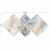 Ukrasna MDF slika (4 komada) 4MDF1188290827 a.g