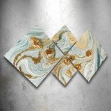 Ukrasna MDF slika (4 komada) 4MDF665277676 a.g